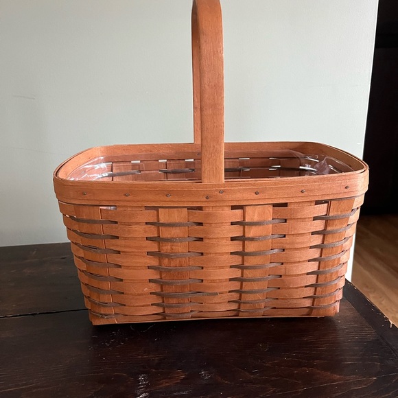 Longaberger Brown Accent Baskets & Bins - Picture 2 of 3
